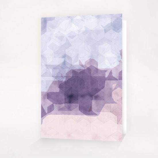 Abstract GEO X 0.20 Greeting Card & Postcard by Amir Faysal