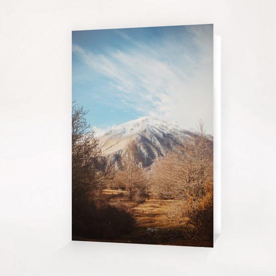 Mountains in the background XVI Greeting Card & Postcard by Salvatore Russolillo