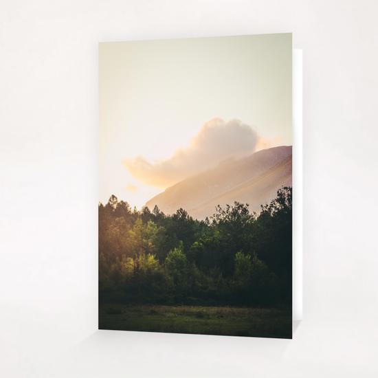 Mountains in the background IX Greeting Card & Postcard by Salvatore Russolillo