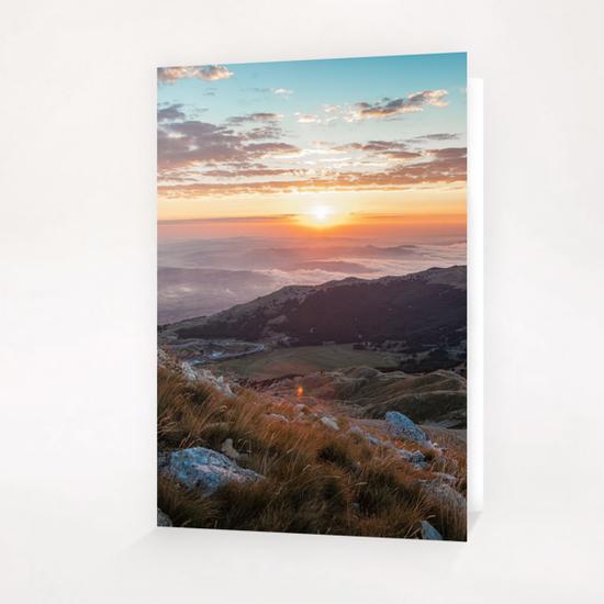 Sunset Greeting Card & Postcard by Salvatore Russolillo