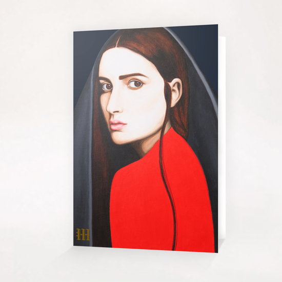 Joséphine Greeting Card & Postcard by Mathilde MILLERANT