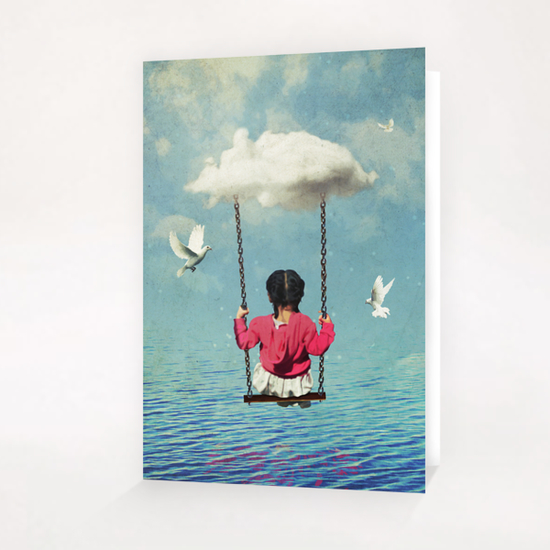 the traveler Greeting Card & Postcard by Seamless