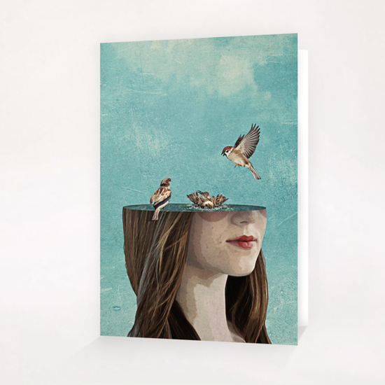 Bathers Greeting Card & Postcard by Seamless