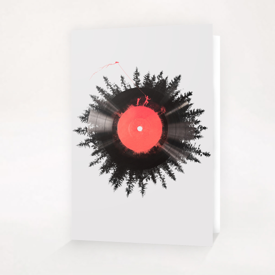 The vinyl of my life Greeting Card & Postcard by Robert Farkas