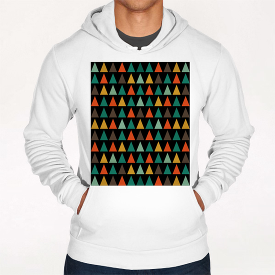 Lovely Geometric Background X 0.4 Hoodie by Amir Faysal