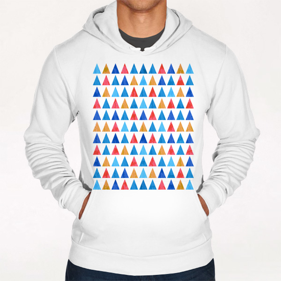 Lovely Geometric Pattern X 0.3 Hoodie by Amir Faysal