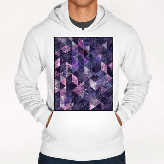 Abstract Geometric Background X 0.3 Hoodie by Amir Faysal