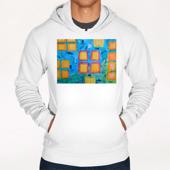 Lanterns under Water Hoodie by Heidi Capitaine