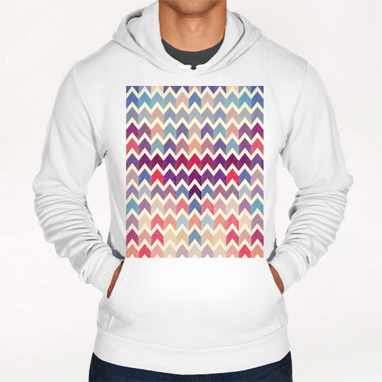 Lovely Chevron X 0.2 Hoodie by Amir Faysal