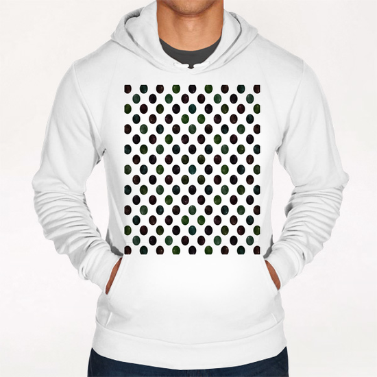 Lovely Polka Dots  Hoodie by Amir Faysal