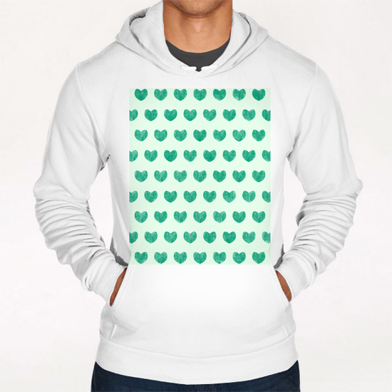 Cute Hearts X 0.3 Hoodie by Amir Faysal