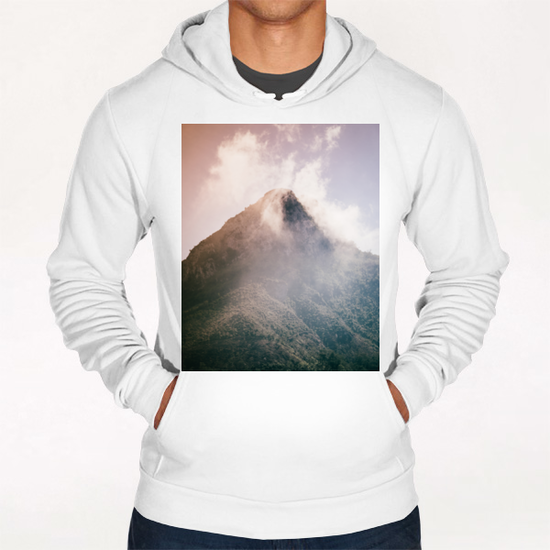 Mountains in the background XIX Hoodie by Salvatore Russolillo