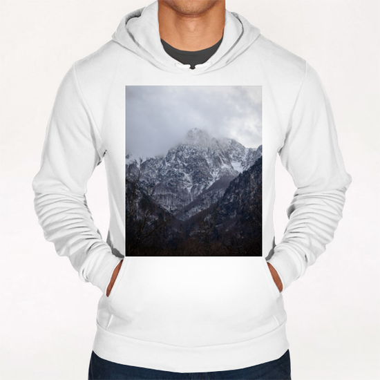 Mountains in the background XII Hoodie by Salvatore Russolillo