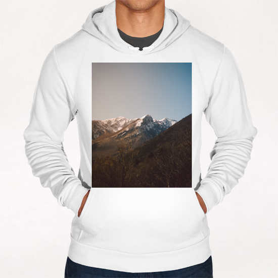 Mountains in the background XVIII Hoodie by Salvatore Russolillo