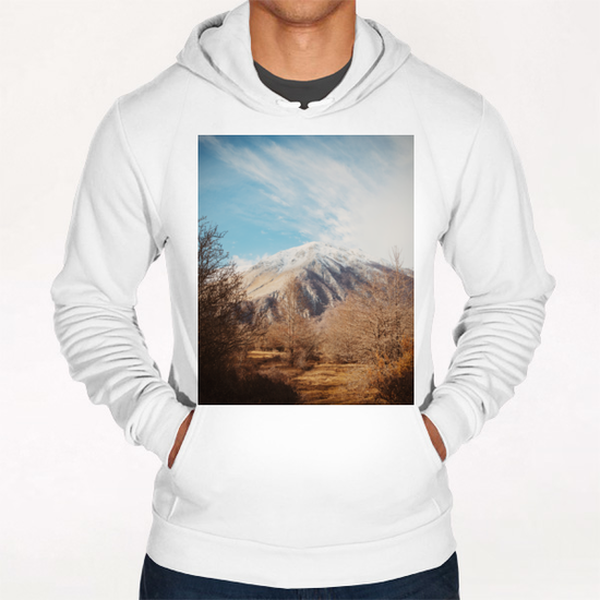 Mountains in the background XVI Hoodie by Salvatore Russolillo