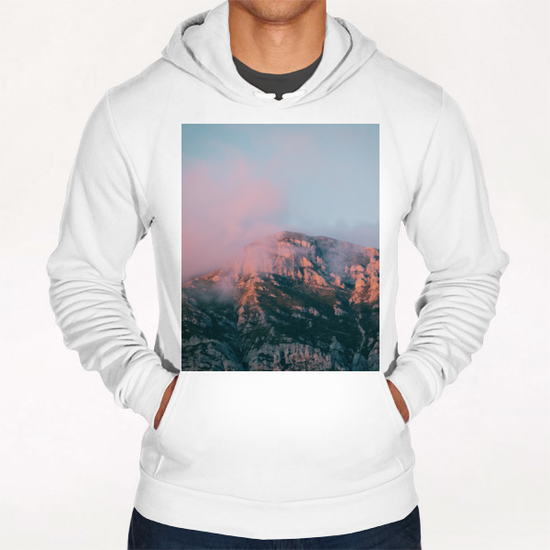 Mountains in the background VI Hoodie by Salvatore Russolillo