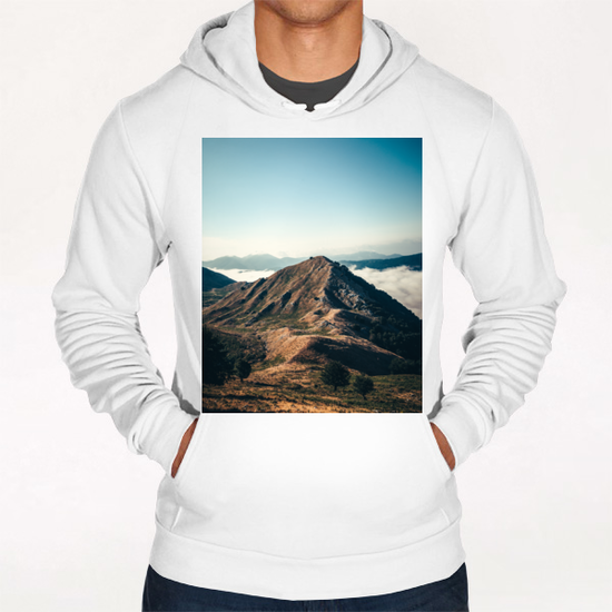 Mountains in the background XXII Hoodie by Salvatore Russolillo