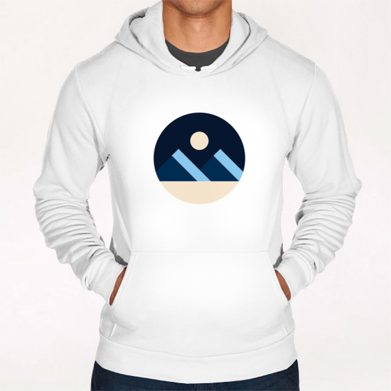 Moon Hoodie by Mark Schwindt