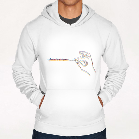 Toute vie mérite qu'on s'y attache Hoodie by frayartgrafik