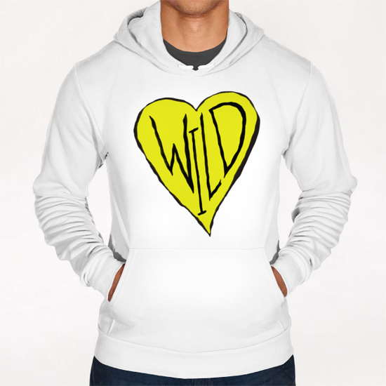 Wild Heart Waves Hoodie by Leah Flores