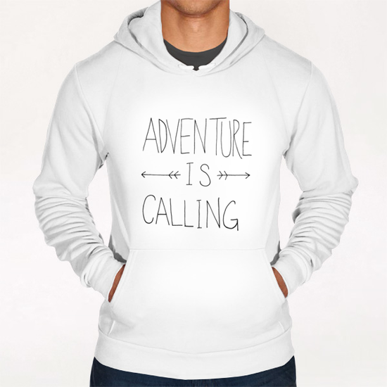 Adventure is Calling Hoodie by Leah Flores