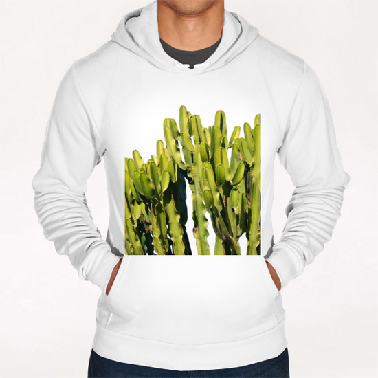 Bold Cactus Hoodie by Uma Gokhale