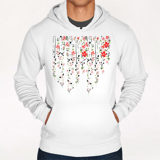 Floral Dilemma Hoodie by Uma Gokhale