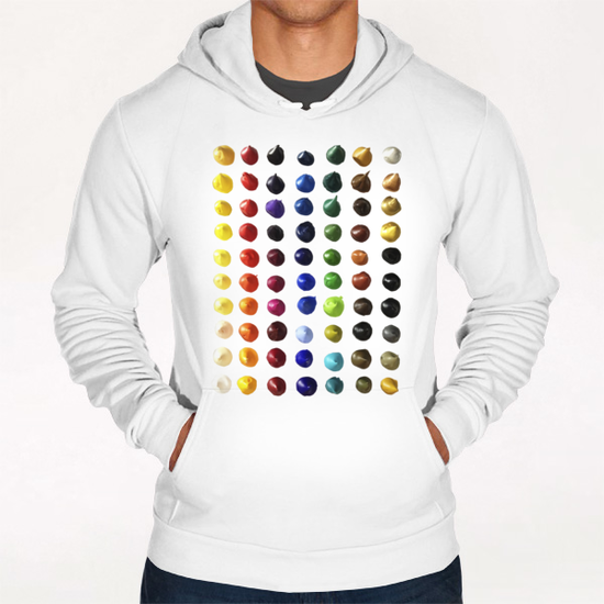 Color Points Hoodie by Ivailo K