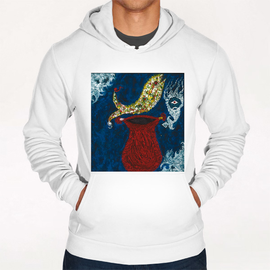 poisson divin Hoodie by Bernard Darmon