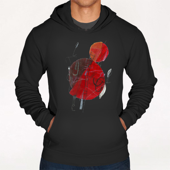 Composition 11 Hoodie by Jean-Noël Bachès