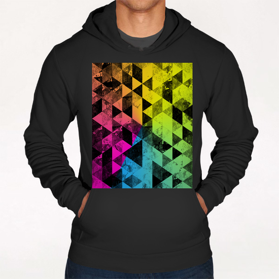 Abstract GEO X 0.7 Hoodie by Amir Faysal