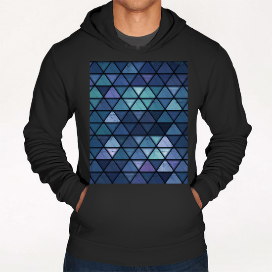 Abstract Geometric Background X 0.2 Hoodie by Amir Faysal