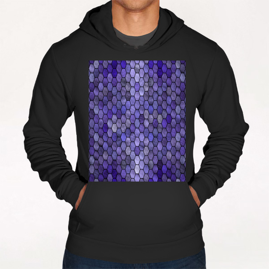 Glitters Honeycomb X 0.2 Hoodie by Amir Faysal