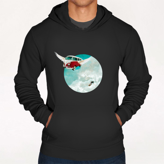 Sky-surf Hoodie by tzigone