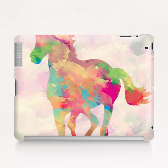 Abstract Horse  Tablet Case by Amir Faysal