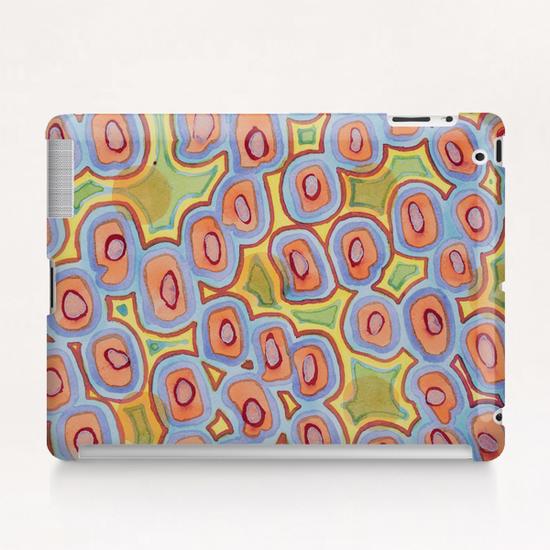 Pastel Colored Circles Pattern Tablet Case by Heidi Capitaine