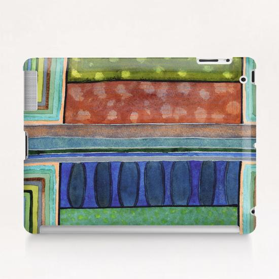 The Blue Balustrade Tablet Case by Heidi Capitaine