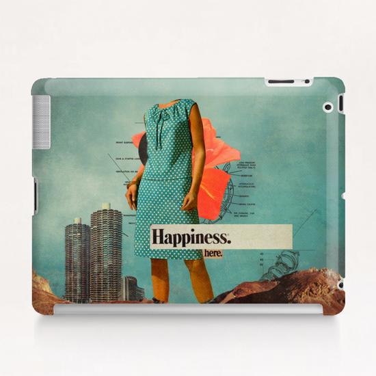 Happiness Here Tablet Case by Frank Moth