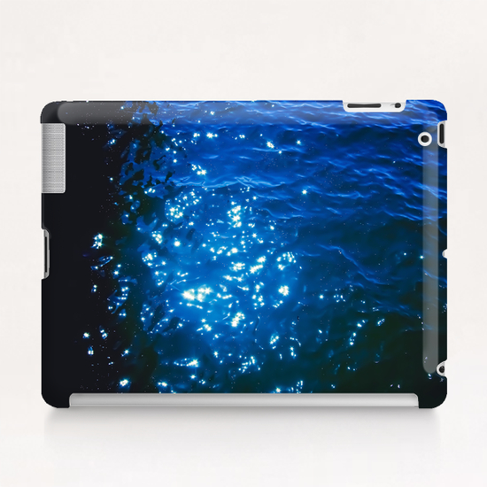 light of the star on the blue water Tablet Case by Timmy333