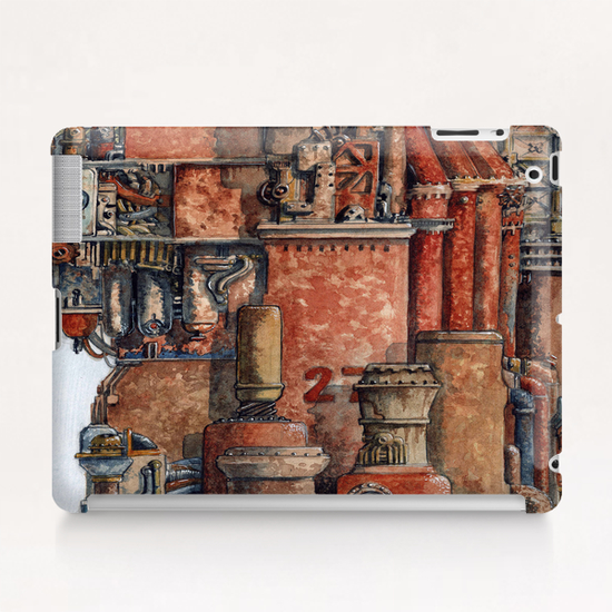 Industrial Revolution Tablet Case by Davide Magliacano