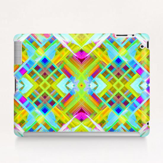 Colorful digital art splashing G471 Tablet Case by MedusArt