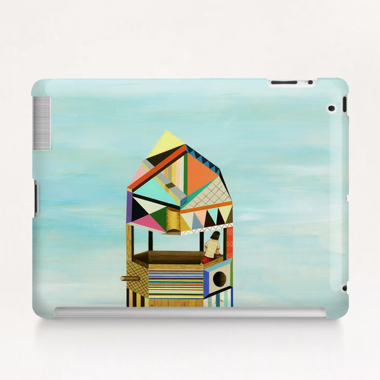 Observation Tower Tablet Case by David Marc Grant