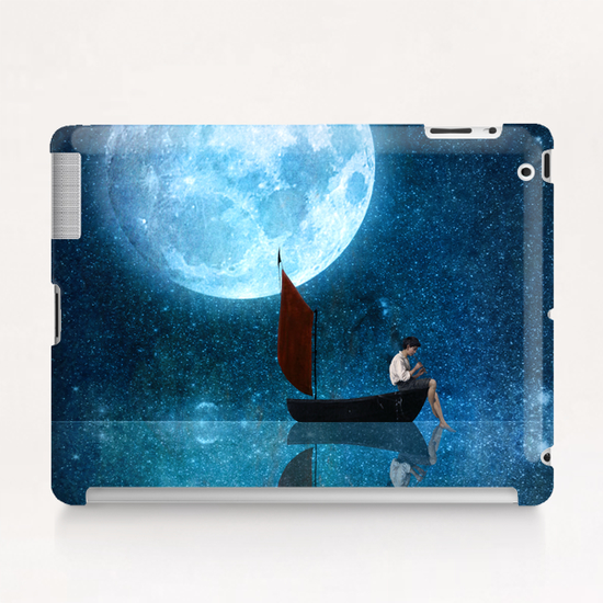 The Moon And Me Tablet Case by DVerissimo