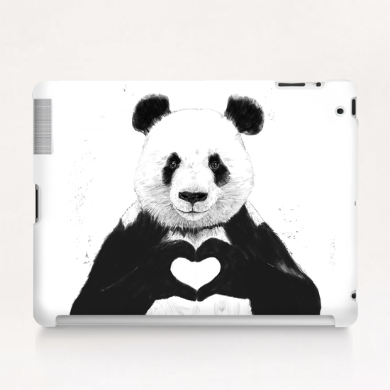 All you need is love Tablet Case by Balazs Solti