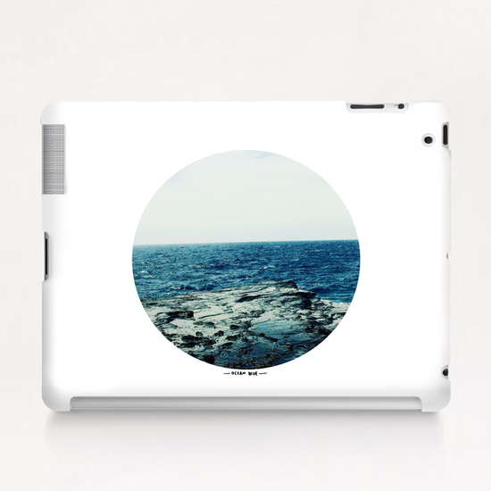 Ocean Blue Tablet Case by Leah Flores