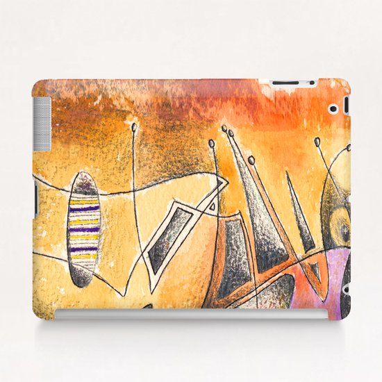 Couple à l'Enfant Tablet Case by Kapoudjian