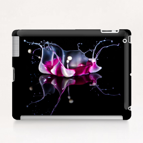 In white pink and red  Tablet Case by Jarek Blaminsky