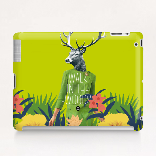 Walk in the woods Tablet Case by Alfonse