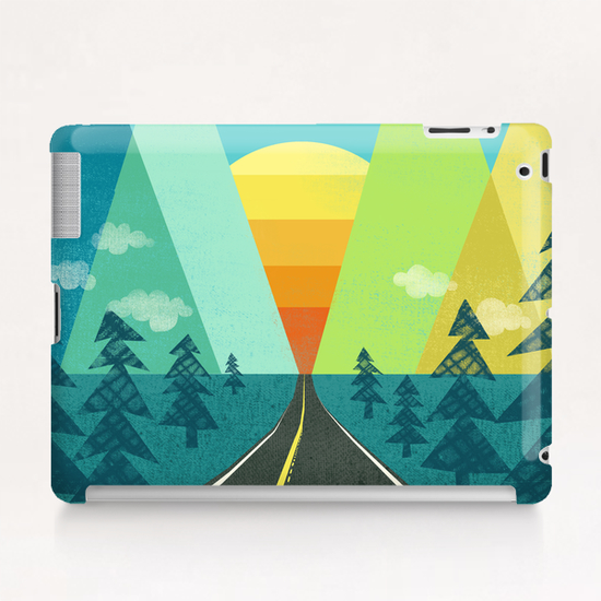 the Long Road Tablet Case by Jenny Tiffany