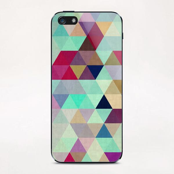 Pattern cosmic triangles II iPhone & iPod Skin by Vitor Costa